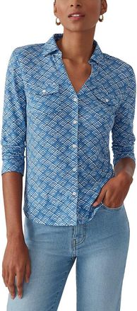 J.McLaughlin J. McLaughlin Brynn Linen-Blend Top