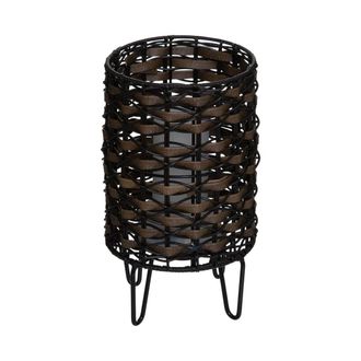 Atmosphera Atmosphera L&aacute;mpara De Jard&iacute;n Sierra Marr&oacute;n Negro Led Usb