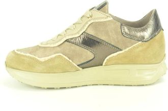 DL Sport Runner N.+ wolboordje - Dames - Sneakers - Beige - 38 EU - Wol - Schoenen