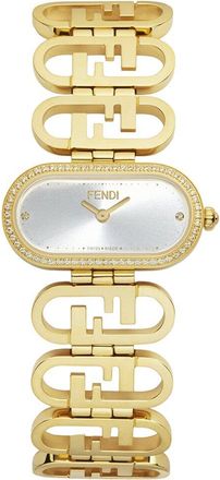 Fendi Fendi Womens Olock Diamond Watch