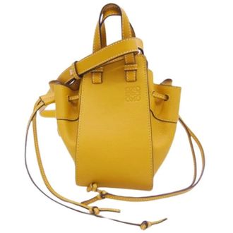 Loewe Pre-owned Bucket Bags, female, Yellow, Size: ONE SIZE Pre-owned Bucket Bag