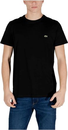 Lacoste Hombre, Camisetas, Negro, Talla: S