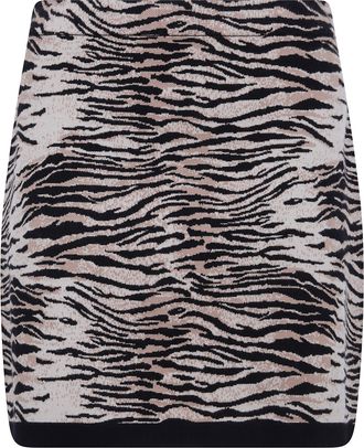 Rixo Skirt Tiger Print Liesel