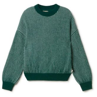 Twothirds Murvagh Wollpullover f&uuml;r Damen | gr&uuml;n/t&uuml;rkis