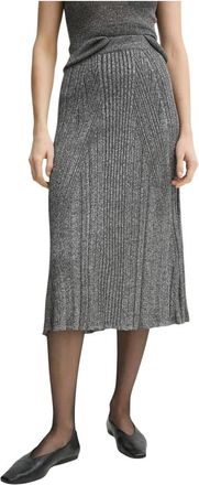 &Aacute;eron Dames, Rokken, Grijs, Maat: M Viscose