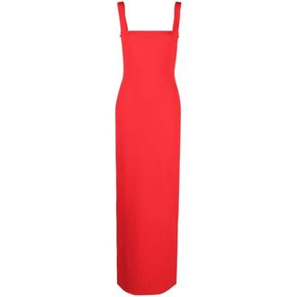 Solace London Joni Maxi Dress - female - Solace London - Gowns - Red - XS - Dresses