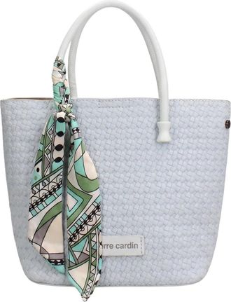 Pierre Cardin Aveline Lux Handtas - Dames - Handtassen - Blauw - ONE Size - Leer - Tassen