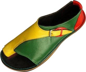 Generic Orthopedic Sandals Wide Fit Women WomenS Sandals Spring and Summer New Hot Fashion Casual Comfortable Fashion Solid Colour Set Toe Big Open Toe Womens