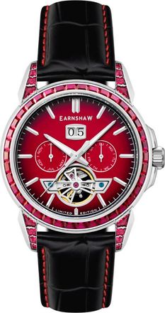 Earnshaw Nawab Red Dial Mens Watch ES-8305-01