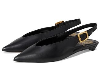 Vince Camuto Valther Mule Womens Black Kitten Heel Slingback ZOGG3708