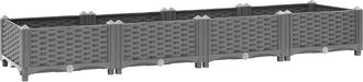 vidaXL Arriate Polipropileno 160x40x23 Cm Vidaxl