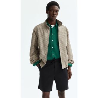 H&M Relaxed-fit cotton shorts in Black at Nordstrom, Size Xx-Large