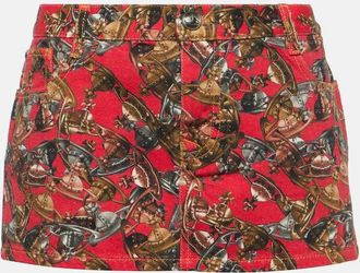 Vivienne Westwood Printed cotton skirt