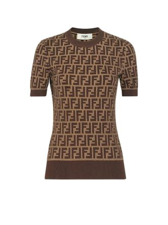 Fendi Ff Cotton Sweater