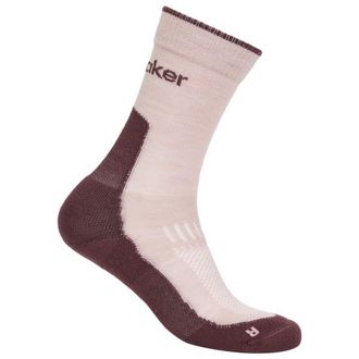 Icebreaker Merino Hike+ Light Crew Wandersocken f&uuml;r Damen | rosa