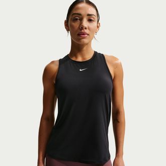 Nike Womens One Classic Dri-FIT Tank Top in Black | FN2808-011
