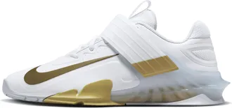 Nike Mens Savaleos Weightlifting Shoes in White | CV5708-101