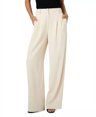 French Connection Womens Harrie Suiting Trouser In Cream