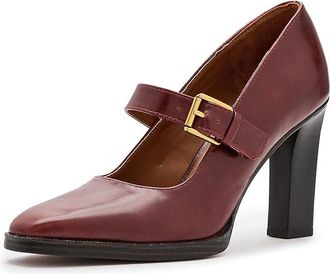 Franco Sarto Shalina Womens Shoes Mahogany Red Leather : 6.5 M