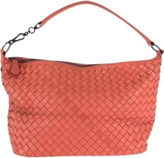 Bottega Veneta Pre-owned Shoulder Bags, female, Pink, Size: ONE SIZE Pre-owned Vintage Shoulder Bag