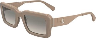 Calvin Klein Grey Pilot Unisex Sunglasses CKJ25606S 671 52