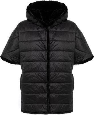 Blugirl Jassen, Dames, Zwart, ONE Size, Polyester, Shawl