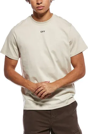 Off-white Skate Fit Stamp Logo Jersey T-Shirt