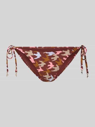 Barts Bikini-Slip mit seitlicher Schn&uuml;rung Modell Conchu in Mittelbraun, Gr&ouml;&szlig;e 42
