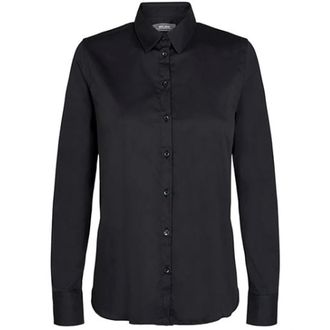 Mos Mosh Stijlvolle Martina Shirt - Dames - Overhemden - Zwart - S - Overhemden