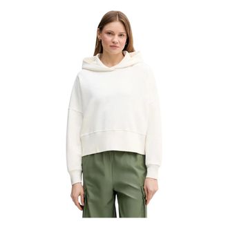 Marc O'Polo Hoodies & sweatvesten, Dames, Beige, S, Katoen, Hooded Sweatshirt
