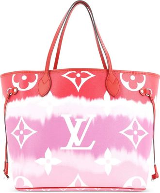 Louis Vuitton Neverfull NM Limited Edition Escale MM shopper met monogram - Veelkleurig