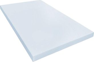 HOGAR 24 Plancha De Espuma Poliuretano Multiusos - Medida: 100 X 200 X 6 Cm De Grosor - Dureza Media - Densidad 25 Kg/m3