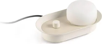 Faro Barcelona Maya Aplique De Pared Beige 40103