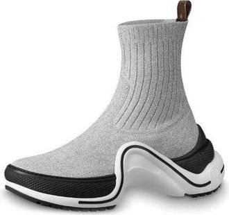 Louis Vuitton (WMNS) LOUIS VUITTON LV Archlight High-Top Sports Shoes Grey/White 1A5C17
