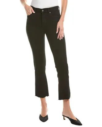 DL1961 Mara Black Peached Ankle Straight Leg Jean
