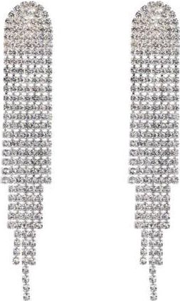 Club Manhattan oorbellen Jelly Fish zilverkleurig