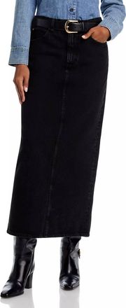 Frame Denim The Column Maxi Skirt In Sutro