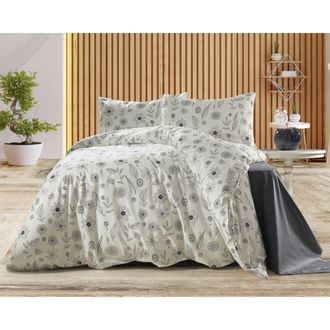 Blanc Avenue Juego de funda de edred&oacute;n 240x220 cm+ 2 FA 65x65 cm 100% algod&oacute;n