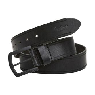 Pepe Jeans London Belts, male, Black, 100 CM, Xavier Leather Belt
