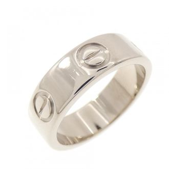 Cartier Love White Gold (18K) Band Ring (Pre-Owned)