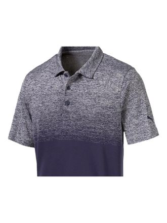 Puma Polo Evoknit effetto sfumato - Blu