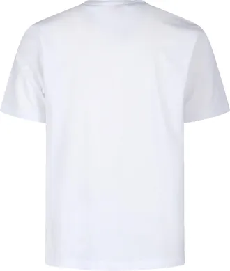Diesel Mens T-Shirt Norm Iod Off White Off-White Cotton T-Shirts Off/white And Polos