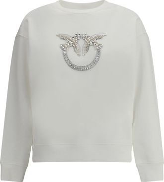 Pinko Embroidered Logo Sweatshirt