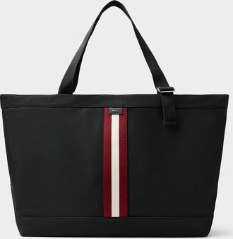 Bally Mens Three stripes large Tote Bag