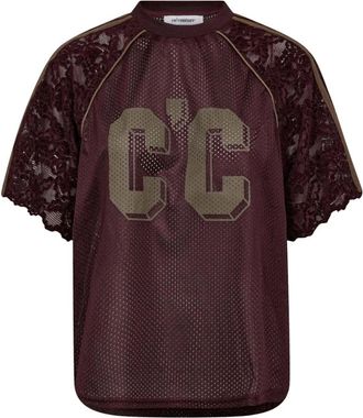 Co'Couture Tops, Dames, Bruin, M, Blouses