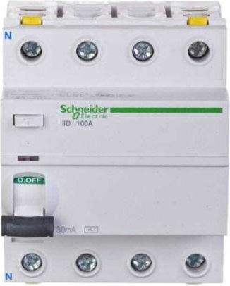 OEM Disyuntor Diferencial 4p 100a 003a Tipo Ac Iid A9z11491