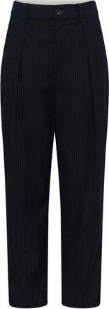 Saint Tropez Pantaloni a gamba larga - - Trousers - Donna - Blu - M