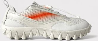 Salomon Mens x Aries Snowclog Lunar Rock / Shocking Orange - Grey - Size UK 7.5