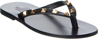 Valentino Rockstud Leather Sandal