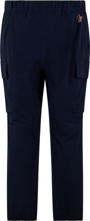 Moncler Mens Trousers Technical Blue Polyamide
